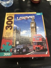 Buffalo Games "London" 300 Large Piece Jigsaw Puzzle 14 21"X15" Complete