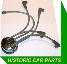 MG 1100 MG1100 1962-68 - DISTRIBUTOR CAP & LEADS for Lucas Distributor 41028
