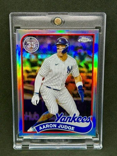 Aaron Judge RARE RETRO REFRACTOR INVESTMENT CARD TOPPS CHROME YANKEES MVP MINT