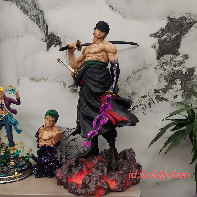 DiTaiShe Studio One Piece Roronoa Zoro Resin Model Painted Statue