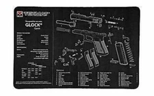 Tekmat Pistol Mat For Glk Gen 4 Blk