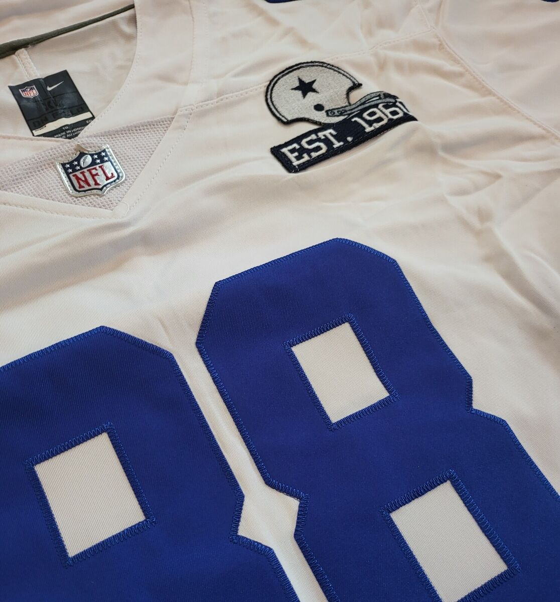 CeeDee Lamb #88 Cowboys Stitched Home White Game Jersey w CeeDee Lamb #88 Cowboys Stitched Home White Game Jersey w