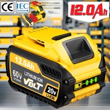 Pack For DEWALT FLEXVOLT 20V/60V MAX 12.0Ah Lithium-lon Battery DCB609-2 DCB612