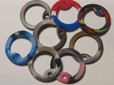 Military Camo Dog Tag Silencers 2pieces USA Seller