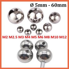 Stainless Steel Ball Bearing With Half Thread M2 M2.5 M3 M4 M5 M6 M8 M10 M12