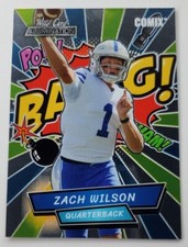 2021 Wild Card Allumination Comix Zach Wilson New York Jets AC-2 RC