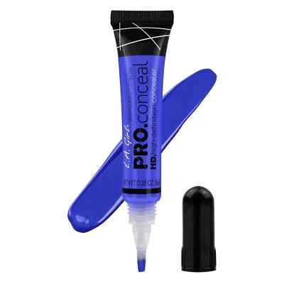 L.A. GIRL HD Pro Conceal Concealer BLUE CORRECTOR GC997 LA neutralizes warm tone - Image 1 of 4