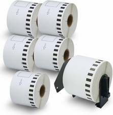 DK-2205 DK-2210 DK-2243 1204 Continuous Paper Label Tape for Brother QL Printer