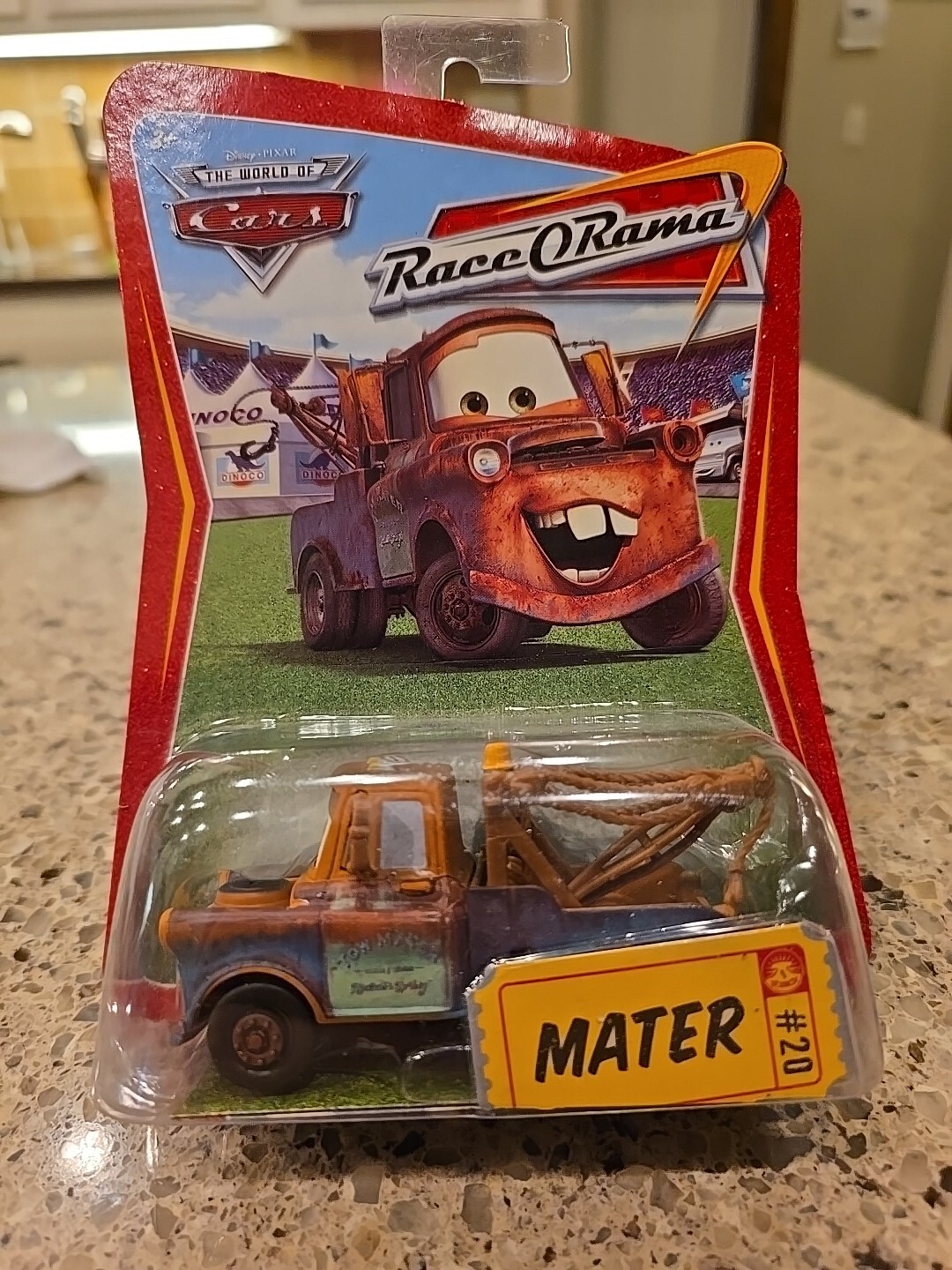 DISNEY PIXAR CARS RACE O RAMA  MATER #20 