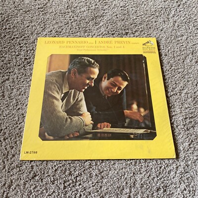 Leonard Pennario plays Andre Previn conducts LP RCA Victor MONO dyna SEALED