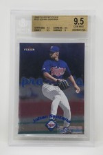 2000 Fleer Mystique #173 Johan Santana/2000 Rookie Beckett 9.5 GEM MINT