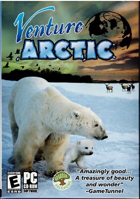 Venture Arctic PC New Boxed XP Ecosystem Sim Control Forces Earth Sun Wind Water