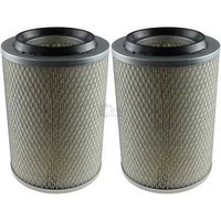 2X Mahle / Knecht Luftfilter LX 99 Air Filter