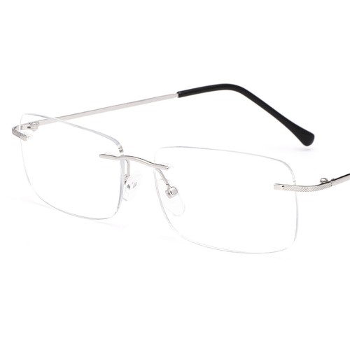 NEW Rimless Clear Bifocal Reading Glasses Anti Blue Light for Men Women +1.0~4.0 - Picture 35 of 36