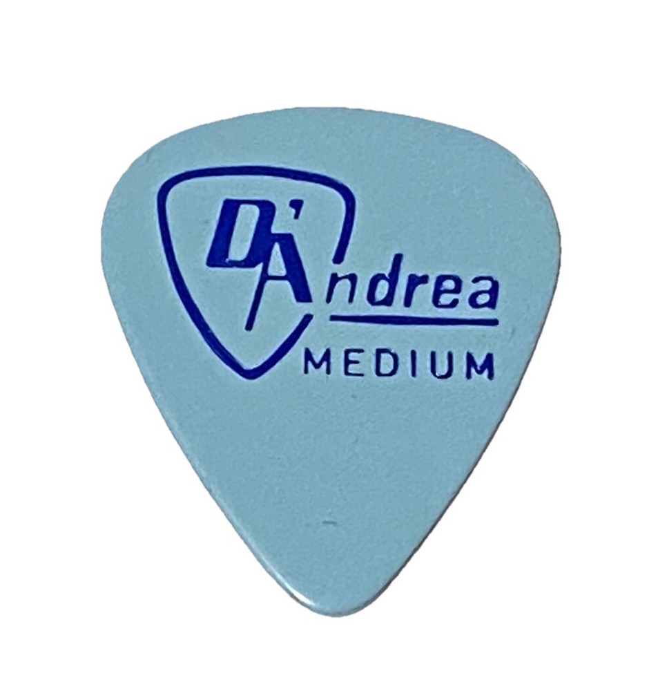 D’Andrea Guitar Pick-351-Powder Blue w/Blue- Celluloid Pick-MEDIUM Gauge-Unused