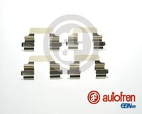 Autofren Seinsa ZubehöRsatz Scheibenbremsbelag Vorne FüR VW Polo Skoda Fabia
