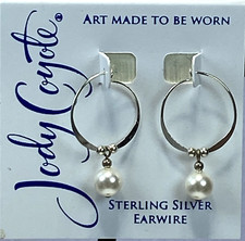 Jody Coyote Sterling Silver 925 Austrian Crys...