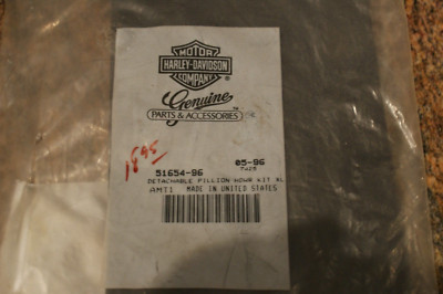NOS Genuine Harley Davidson Pillion Hardware kit XL 51654-96 | eBay