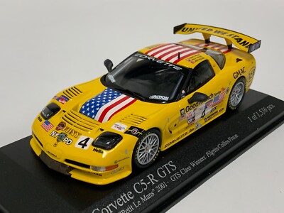 1/43 Minichamps Chevrolet Corvette C5R 2001 Petit LeMans Sept 11