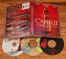 /6400 Carrie Triple Feature DVD Set 1976, The Rage Sequel, 2002 TV Remake OOP