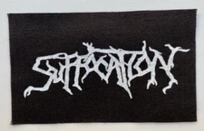 Suffocation Cloth Patch Sew On Badge Metal  Rock Approx 3" X 5" (CP167)