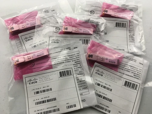 Cisco GLC-TE 1000BASE-T SFP Copper RJ-45 100m - 01478  1 Year 