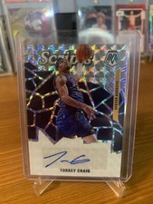 2019-20 Panini Mosaic Scripts Torrey Craig Auto #SC-TCR Nuggets