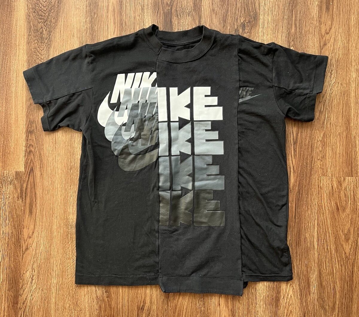 Nike X Sacai T Shirt Men's Small Rare Black Preowned | eBay Nike X Sacai T Shirt Men's Small Rare Black Preowned | eBay
