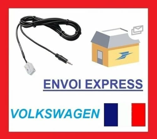 Câbles AUX et d'interface Tiguan pour véhicule