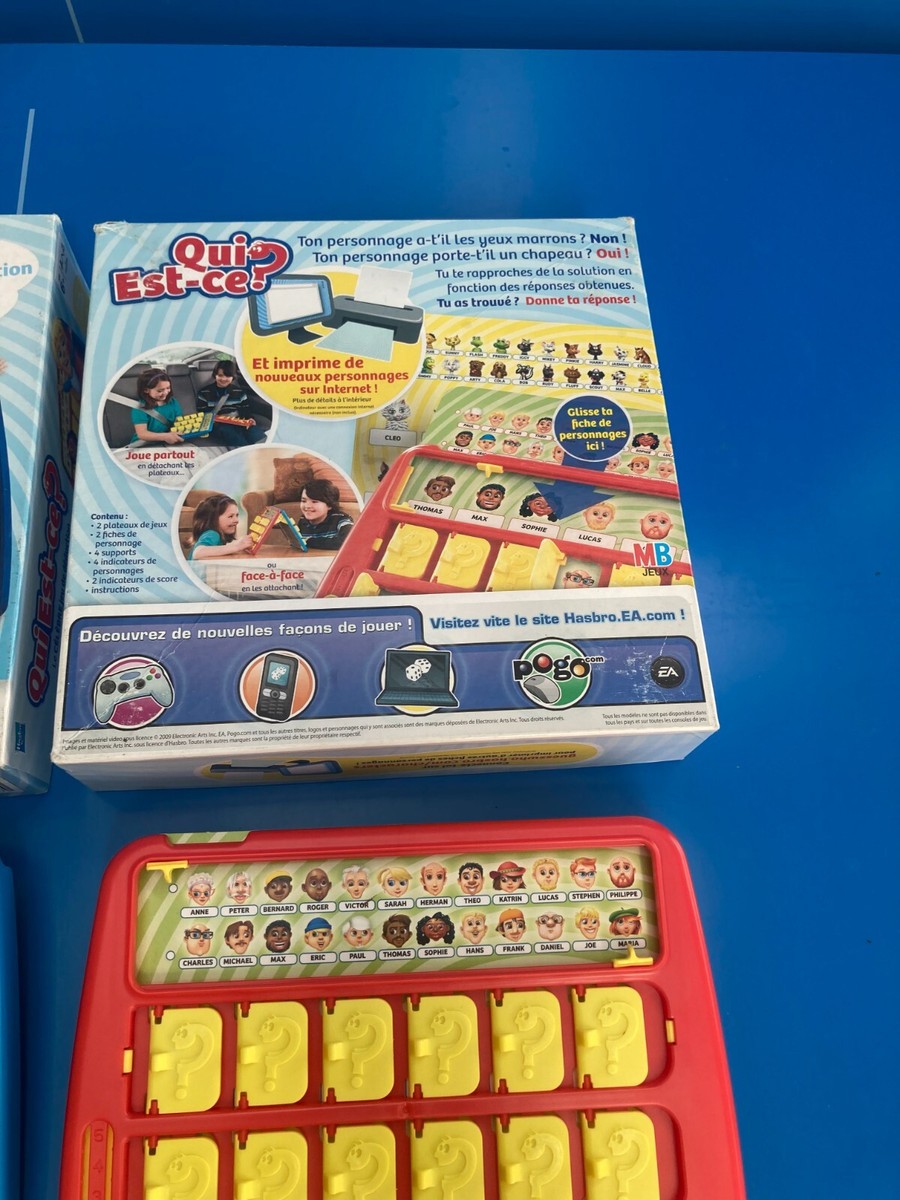 Hasbro Gaming Devine Qui? Jeu de société de devinettes Original pour Enfants, Jeux en Famille pour 2 Joueurs, Cadeaux pour Les Enfants de 6 Ans et Plus