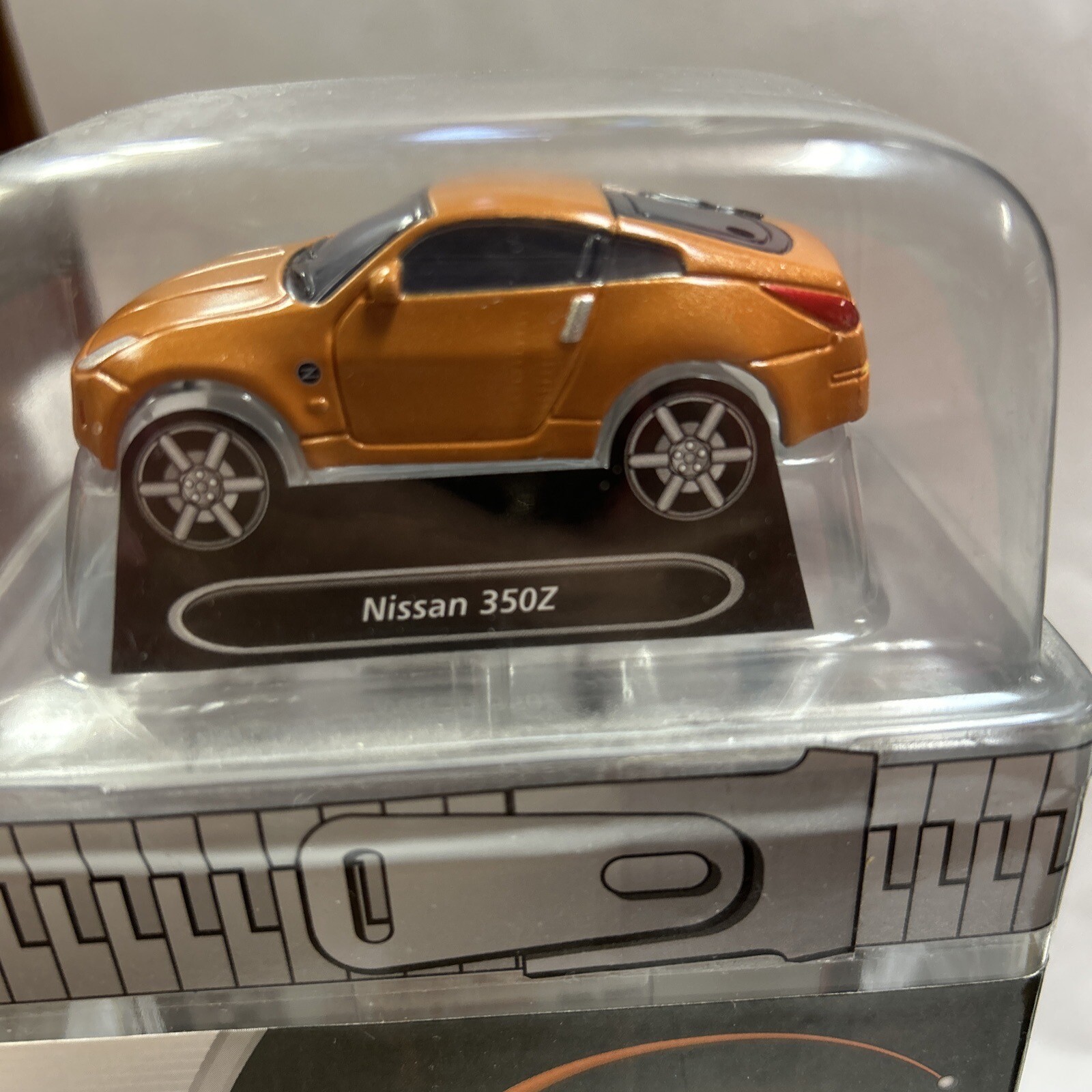 Nissan 350Zorange Zip Zaps Micro R C Wireless Remote Controlled Car NIB