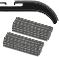 400 Self-Sticking Hanger Grips - No Slip Foam Strips for 200 Hangers