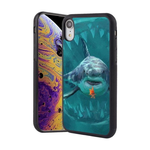 For iPhone X XS 11 12 13 14 15 Pro Max Covers Ocean Predator - Picture 157 of 240