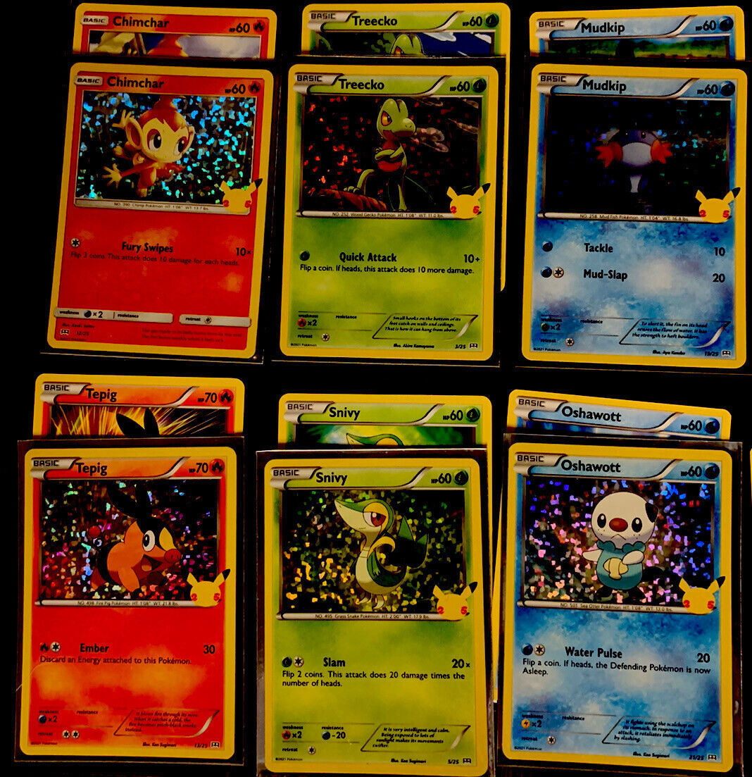 25th Anniversary McDonald's Promo Complete Master Set (50/50) 2021