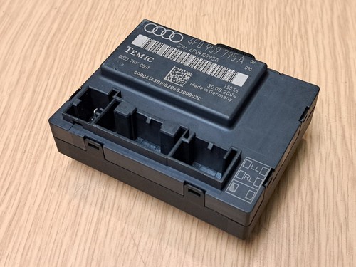 AUDI A6 TÜR STEUERGERÄT STEUERGERÄT HINTEN BEIFAHRERSEITE LINKS 4F0959795A Bj 2004 -2011