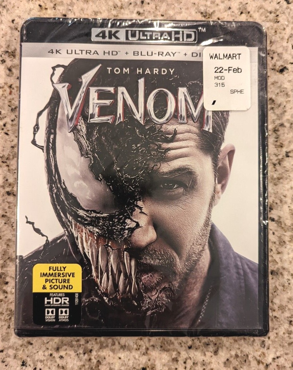 New Venom (4K UltraHD Blu-ray Digital) HDR 43396530218