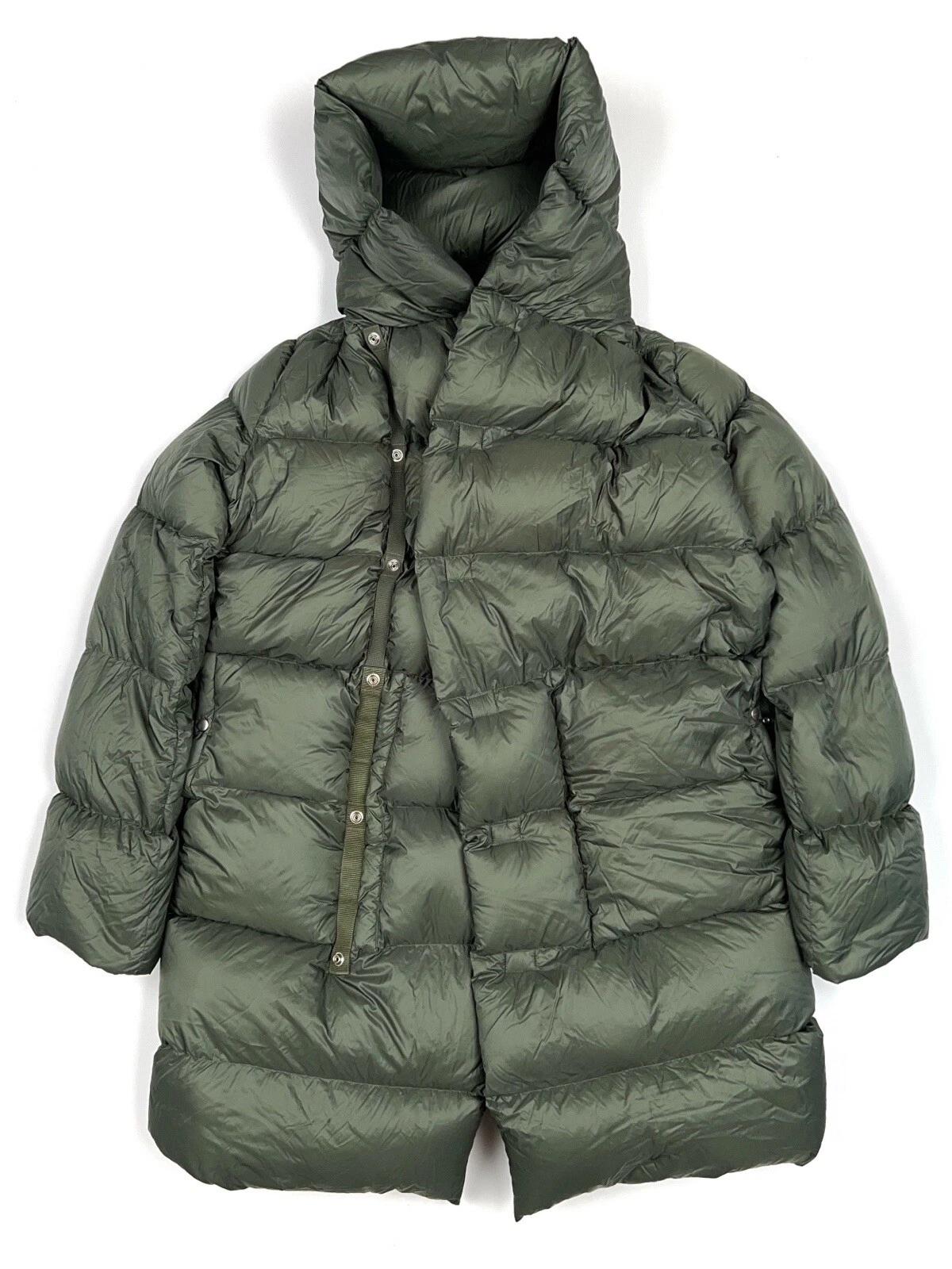 Cappotto Parka Rick Owens Gethsemane FW21 Piumino Nylon Oversize Raro