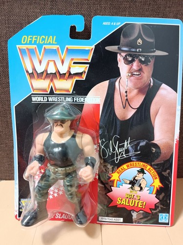 Hasbro SGT SLAUGHTER WWF Vintage Wrestling Action ...