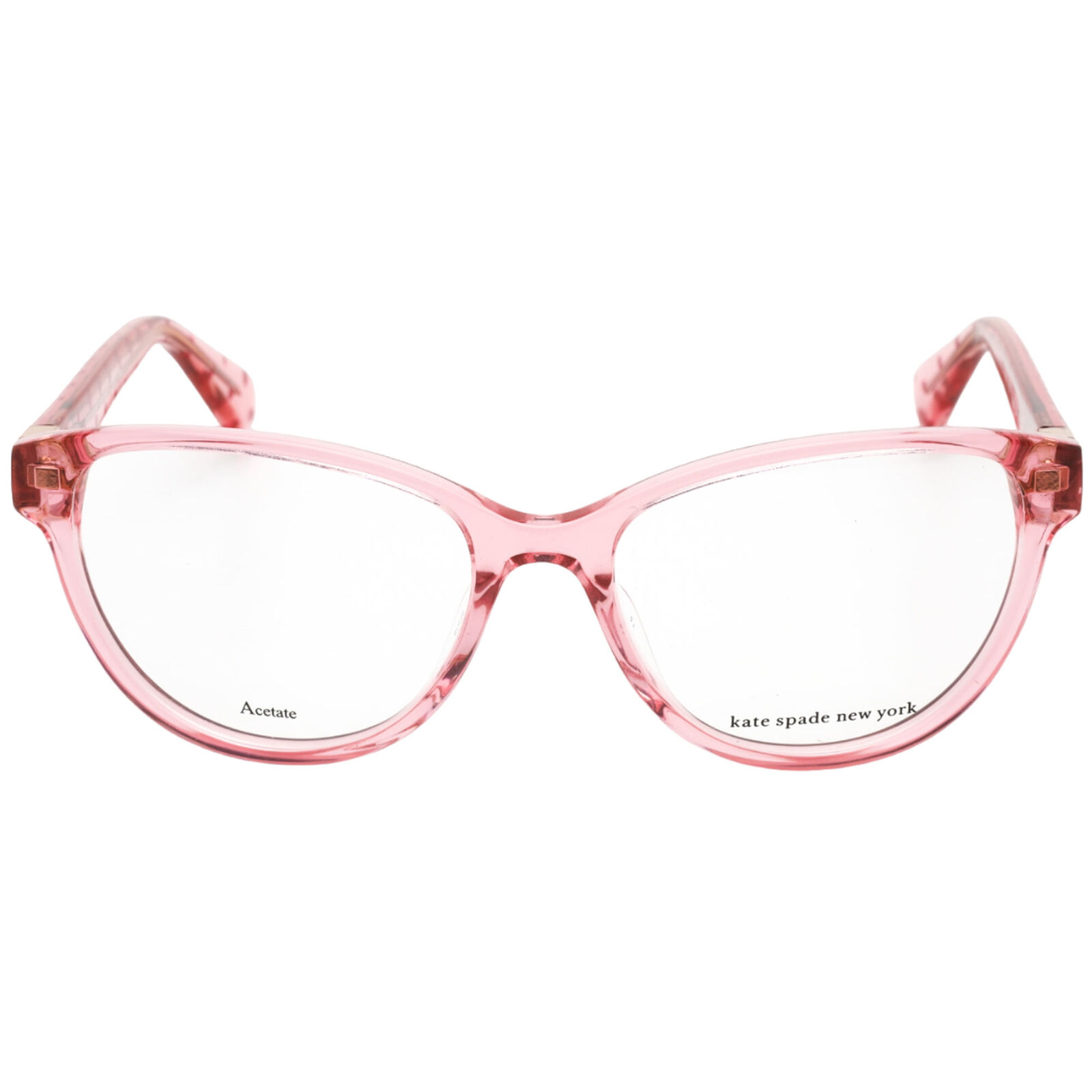 Kate Spade Women's Eyeglasses Pink Cat Eye Shaped Acetate Frame Tailynn