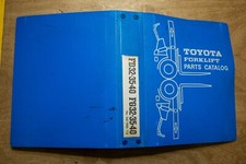 1972 Toyota Forklift Truck Parts Catalog Fd32 35 40 Fg32 No. 56786-73 752 Pages