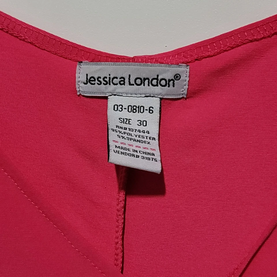 Платье Jessica London размер 30 красное - Изображение 2 из 3