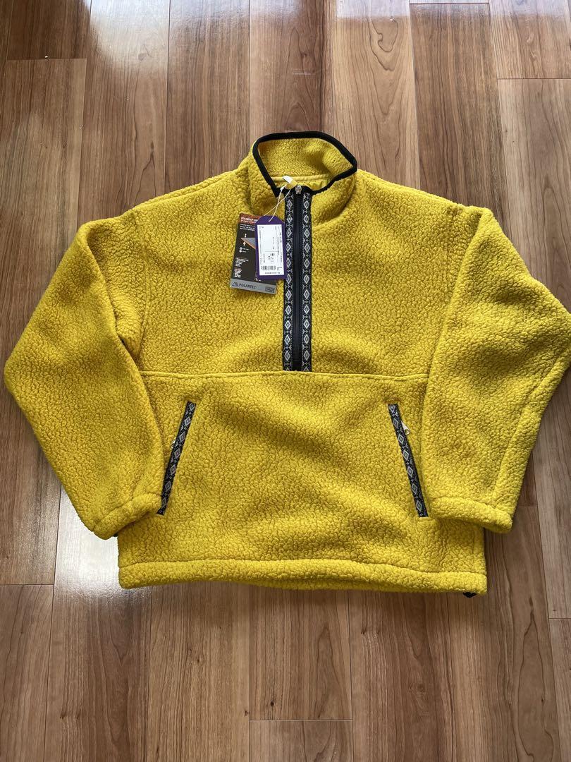 THE NORTH FACE PURPLE LABEL Polartec Field Pullover Mustard M Size 