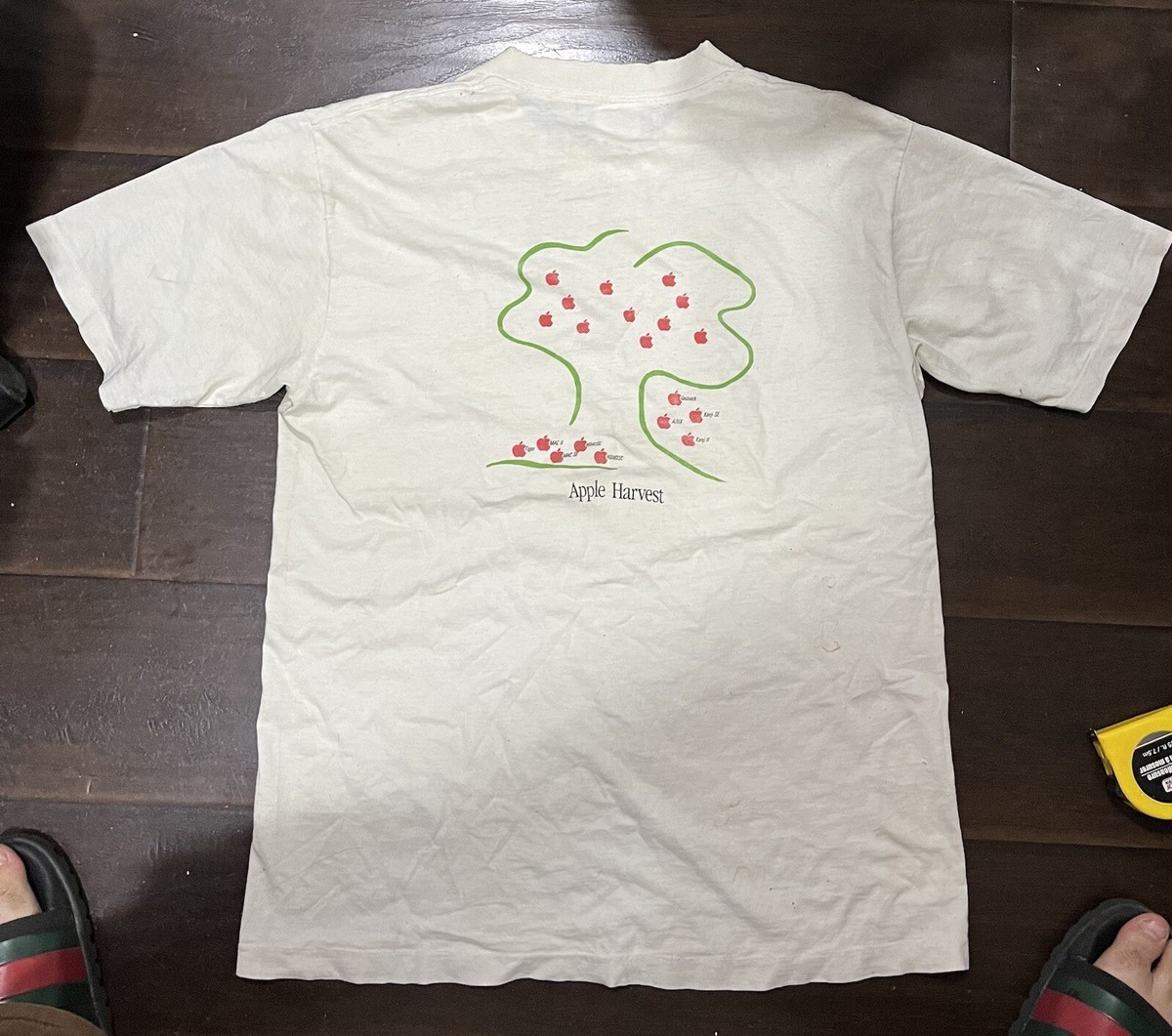 Vintage 80s Apple Promo Shirt “Apple Harvest ” (size L) Tech Tee