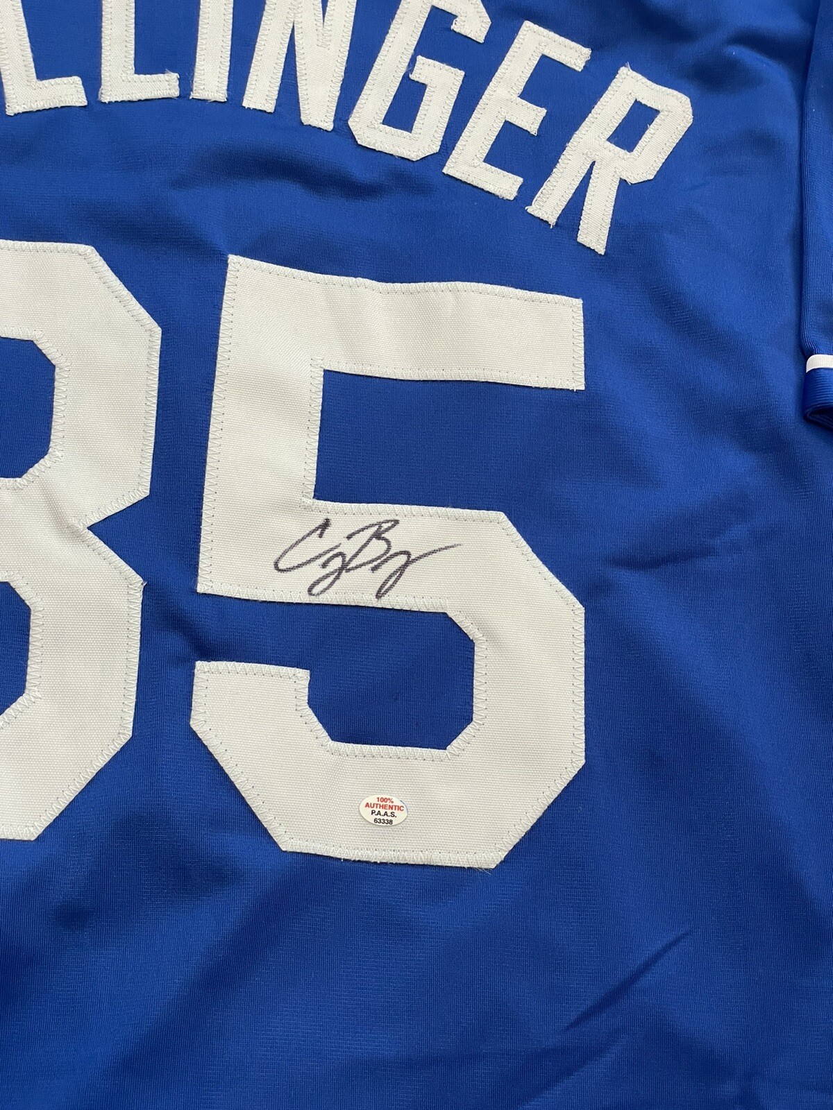 Cody Bellinger Signed Los Angeles Dodgers Blue Baseball Jersey with COA eBay