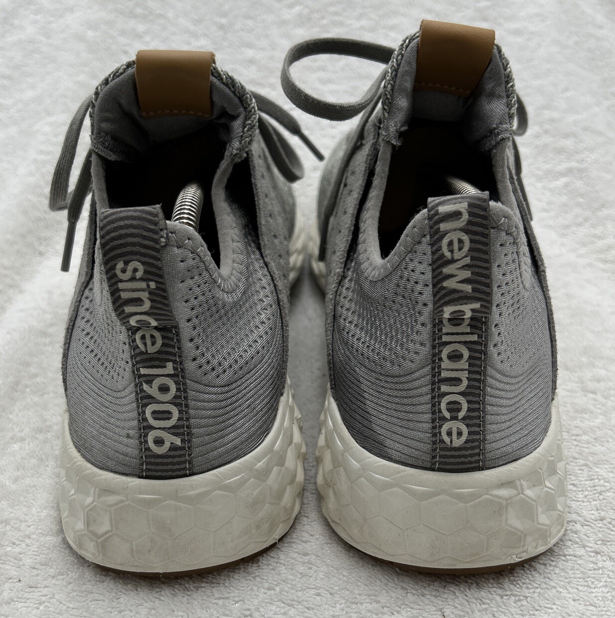 New Balance Fresh Foam CruzV1 Women's Gray Running Athletic Sz 12 WCRZRRG VGUC thumbnail 4