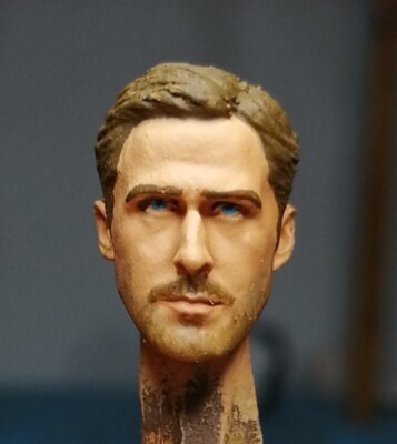 204 RYAN GOSLING  driver ken notebook keeper  custom  HEADCAST for ACTION FIGURE