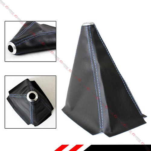 Pieliz Shift Boot For 1997-2002 Chevy Camaro – Black With Blue Stitch