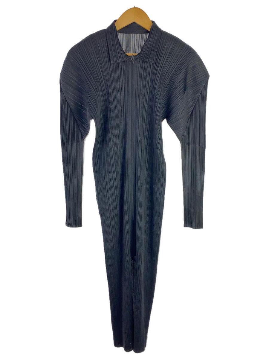 PLEATS PLEASE ISSEY MIYAKE ◇ Front zip pleated dress / 3