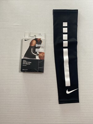 Nike Dri-FIT Elite  Black  Basketball Sleeve Sz S/M