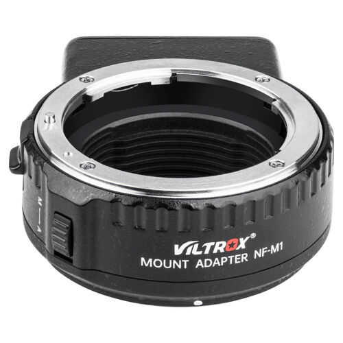 Adaptador de montaje de lente de enfoque automático Viltrox NF-M1 para lente de montaje F a cámara Micro M4/3 - Imagen 4 de 6